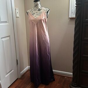 Inc.Satin ombré nightgown